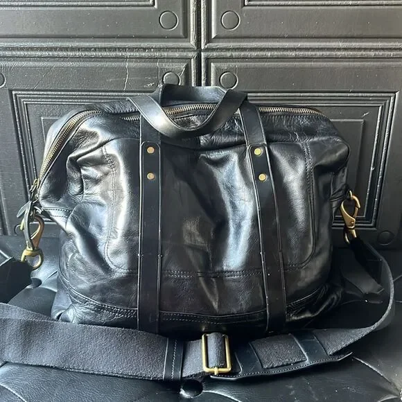 Banana Republic Italian Leather Briefcase - Picture 2 of 7